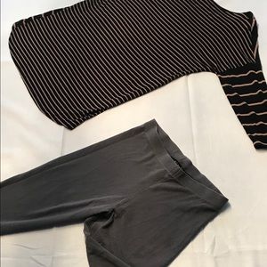 The Limited grey leggings